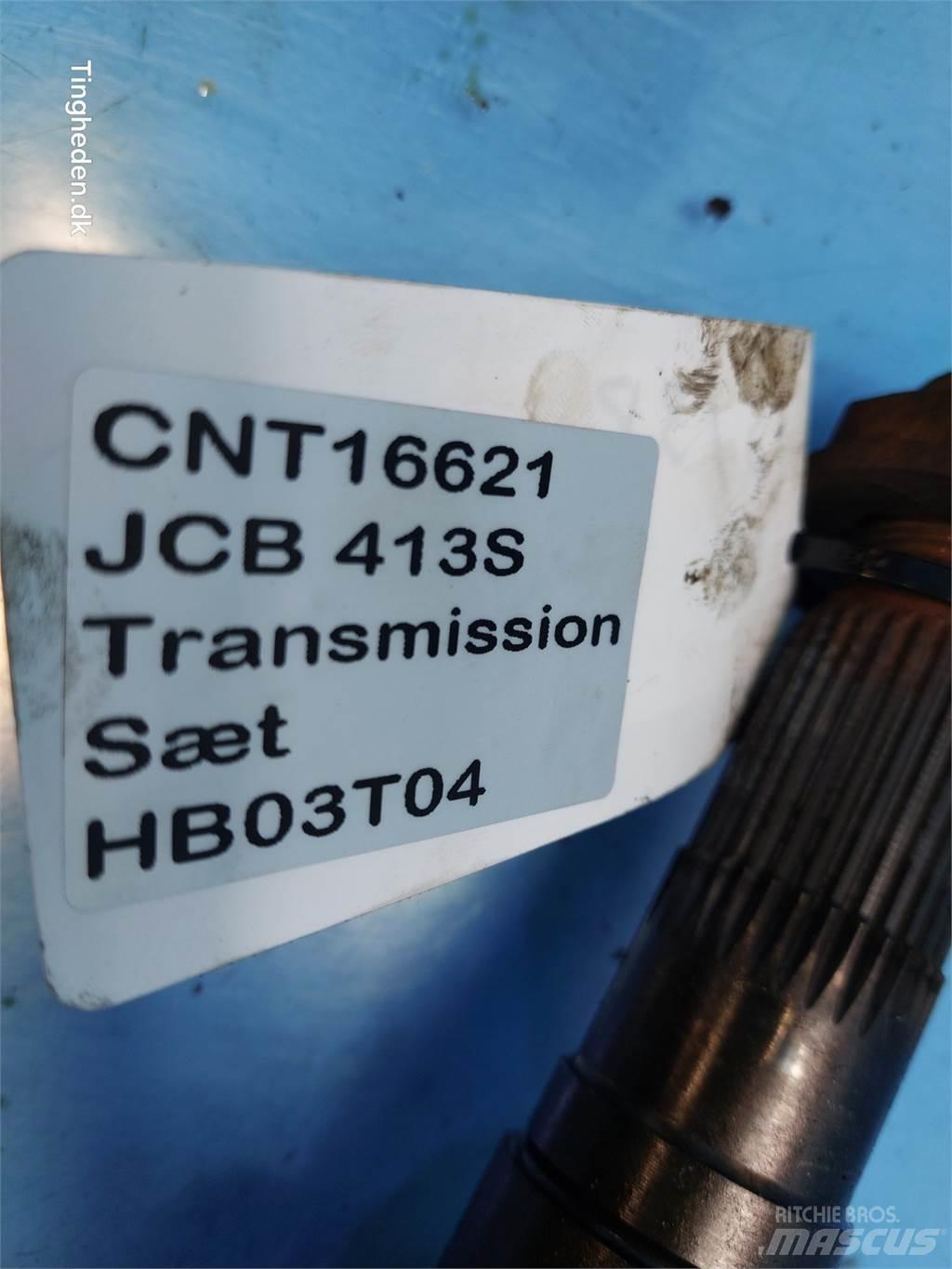 JCB 413S 傳動裝置