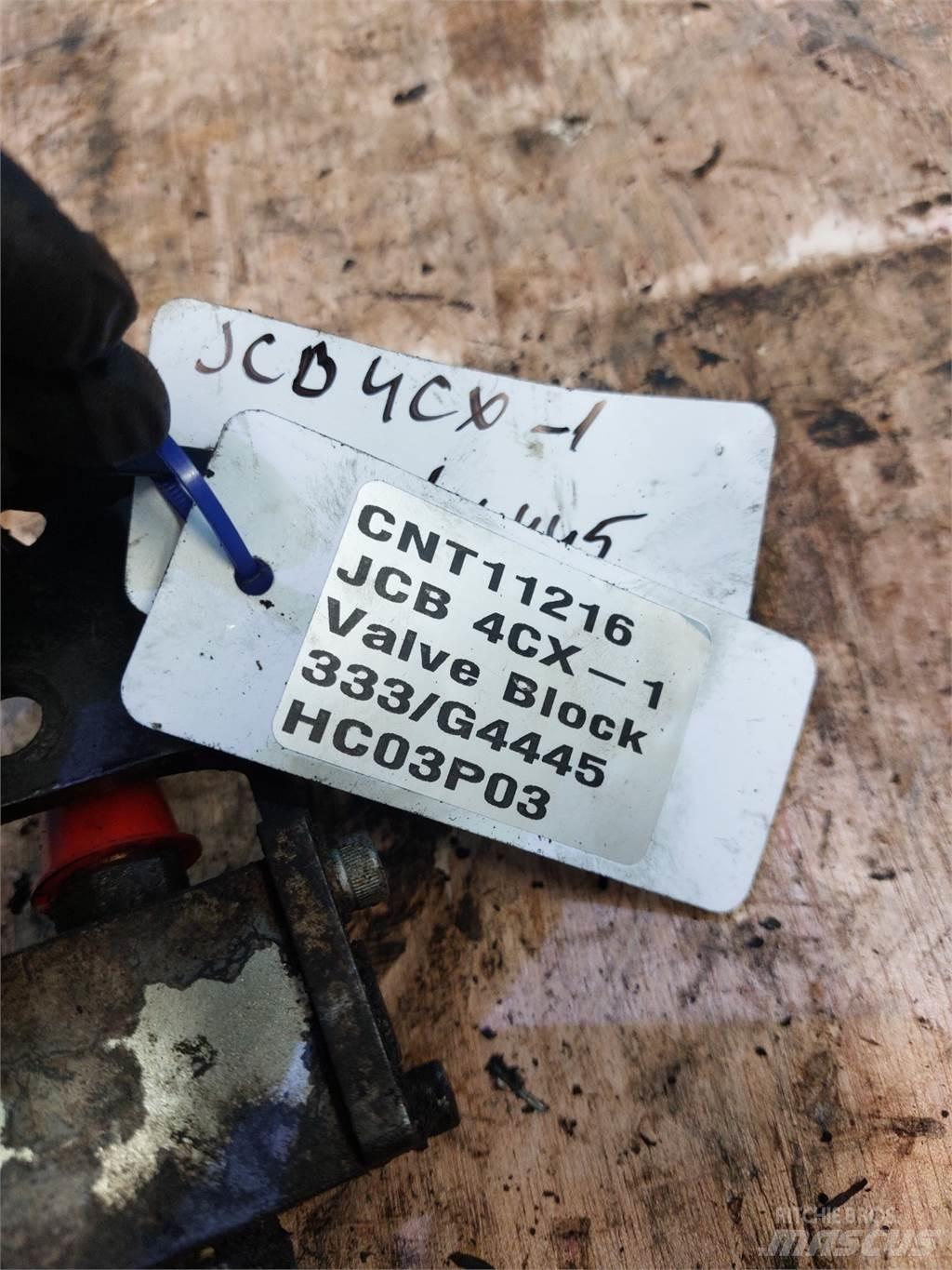 JCB 4CX 油壓
