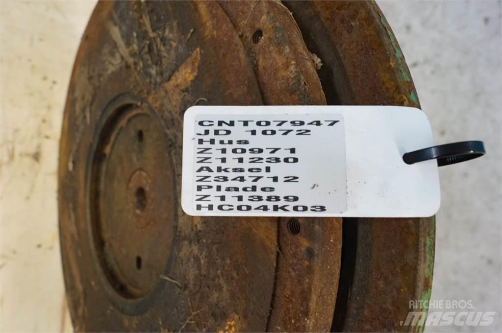 John Deere 1072 傳動裝置