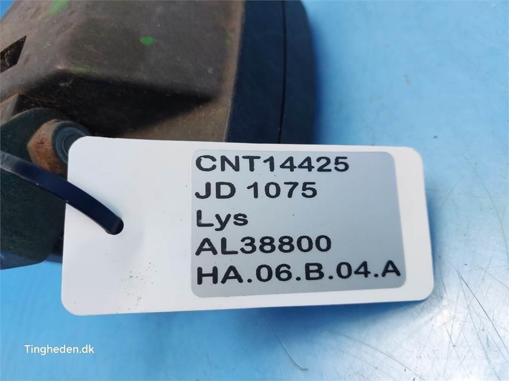 John Deere 1075 電子設備