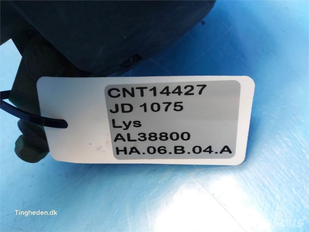 John Deere 1075 電子設備