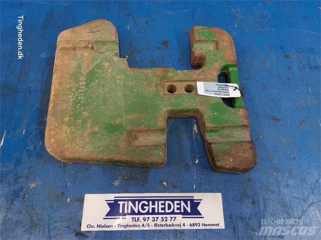 John Deere 1120 前配重塊