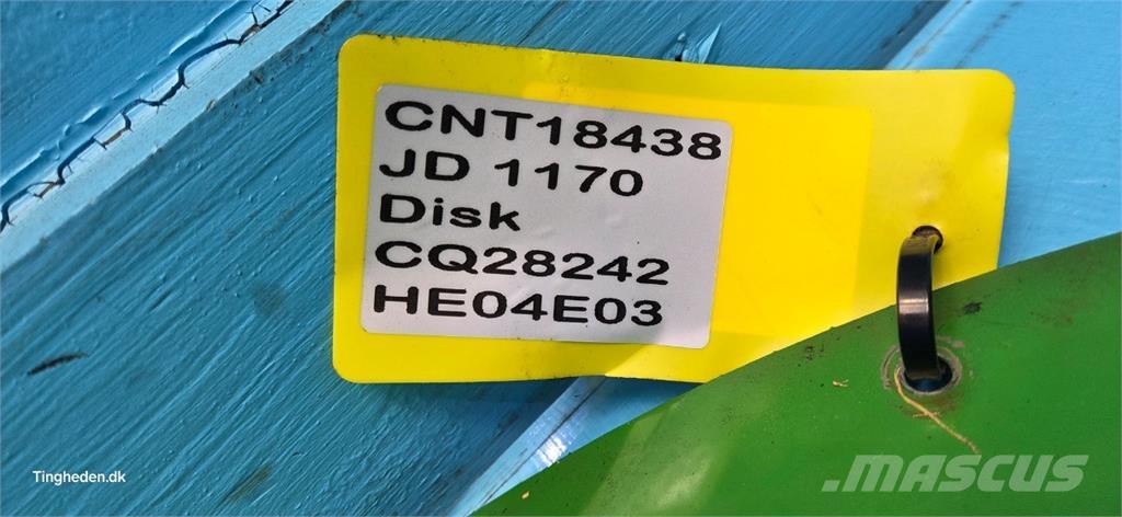 John Deere 1170 聯合收穫機配件