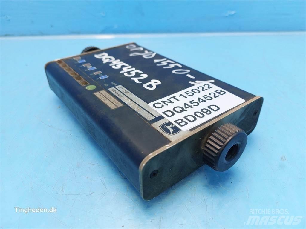 John Deere 1550 電子設備
