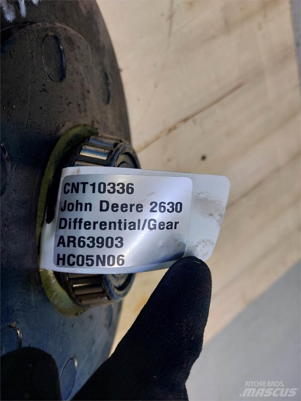 John Deere 2630 傳動裝置