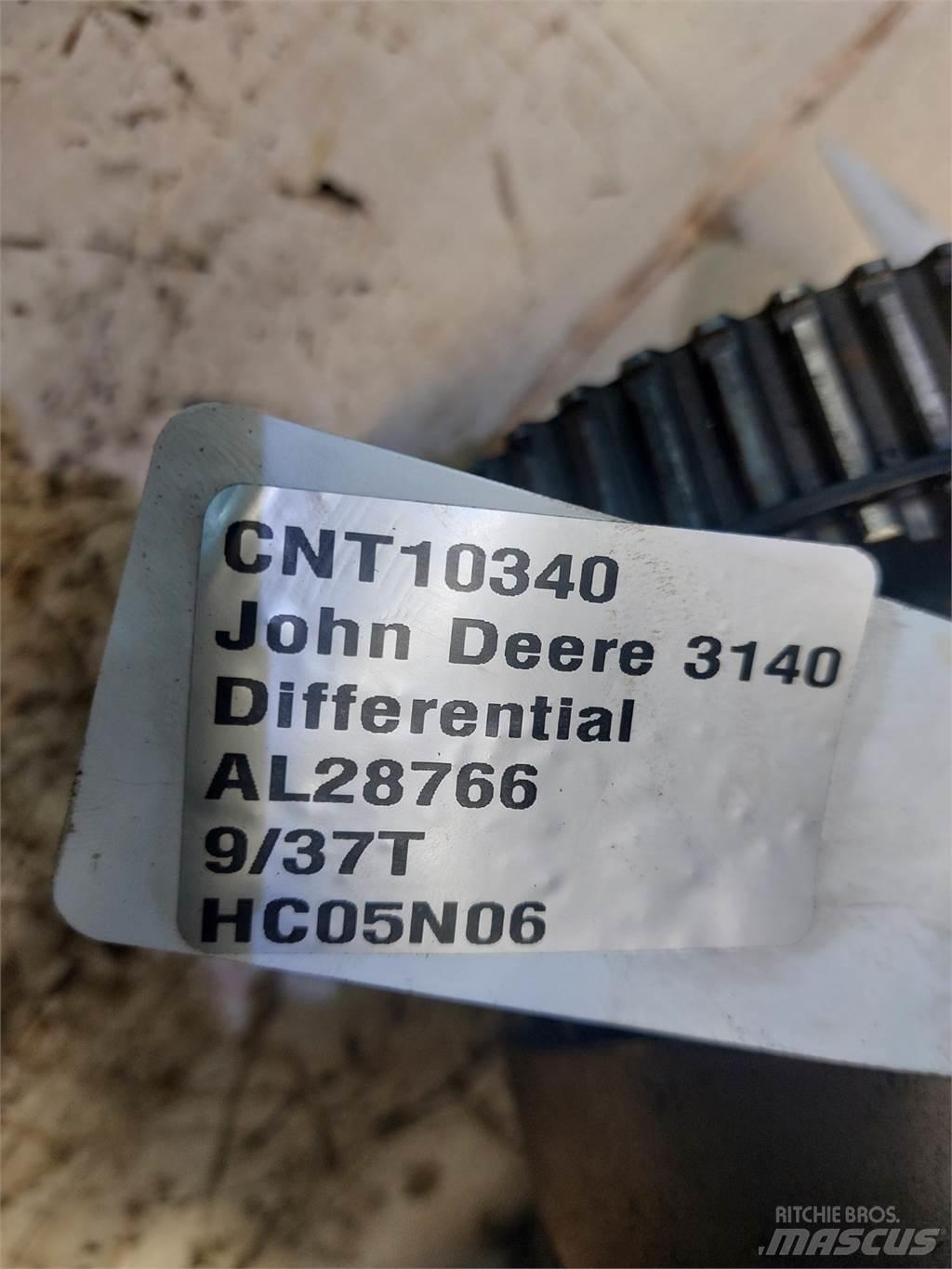 John Deere 3140 傳動裝置