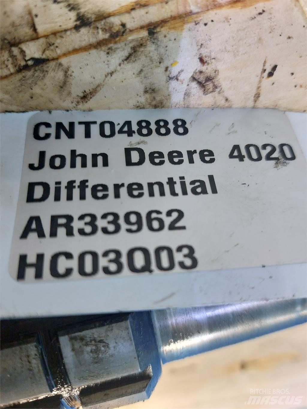 John Deere 4020 傳動裝置