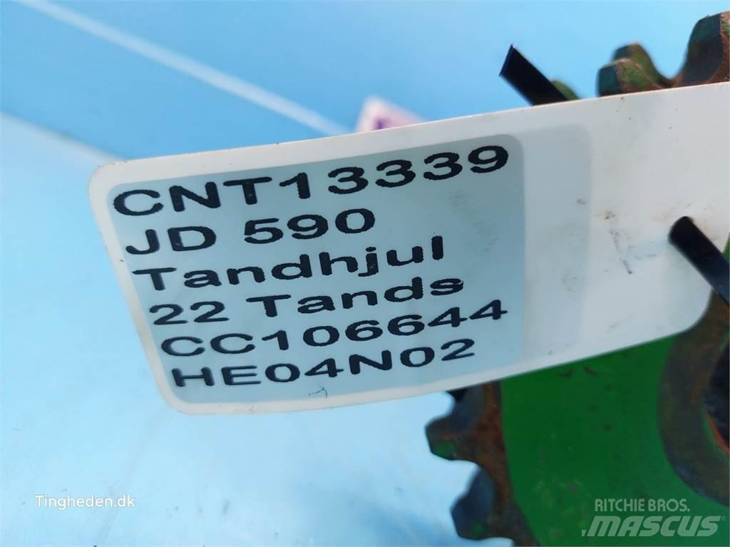 John Deere 590 傳動裝置