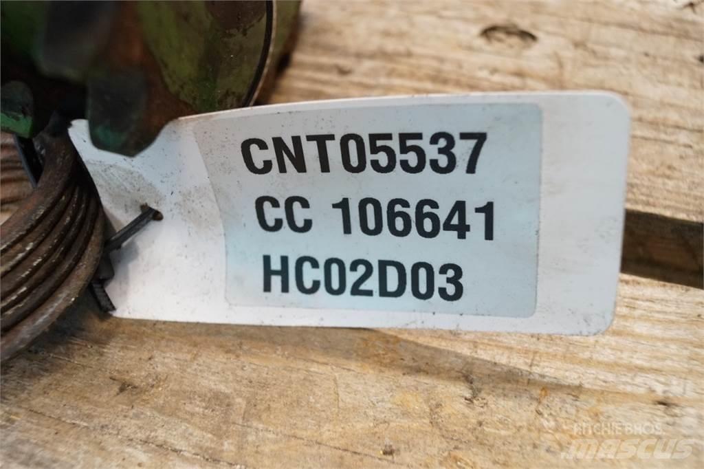 John Deere 592 傳動裝置