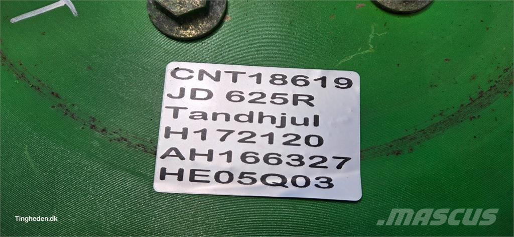 John Deere 625R 聯合收穫機配件