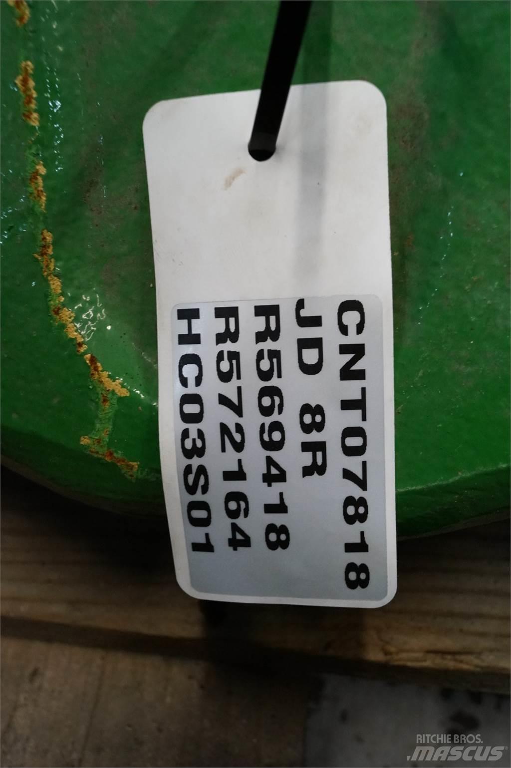 John Deere 8R 前配重塊