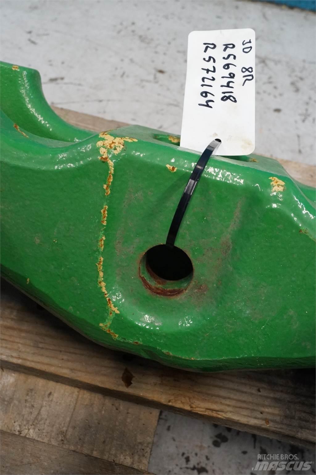 John Deere 8R 前配重塊