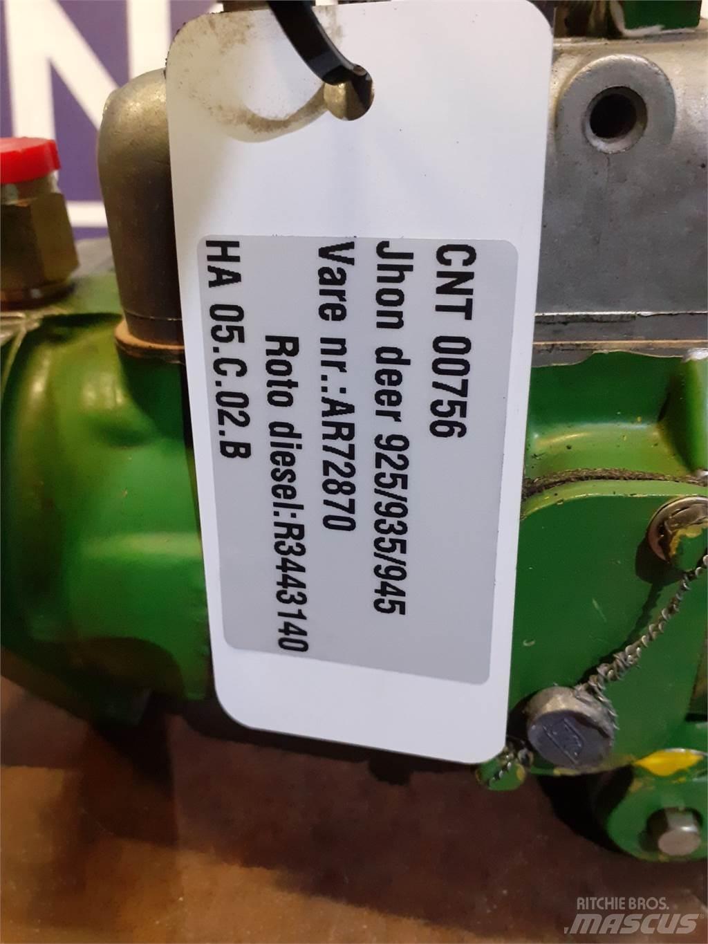 John Deere 935 引擎/發動機