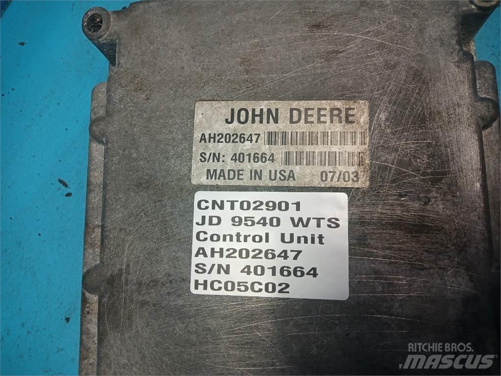 John Deere 9540 電子設備