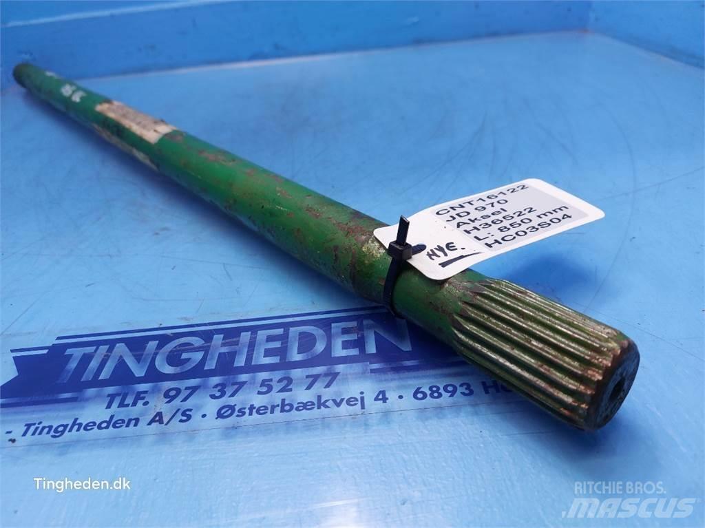 John Deere 970 傳動裝置