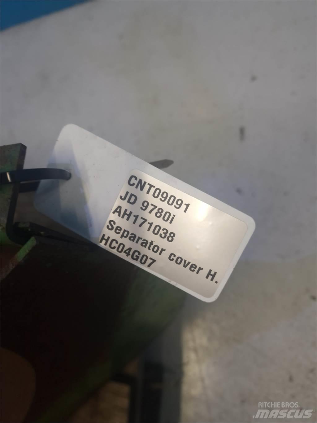John Deere 9780 聯合收穫機配件