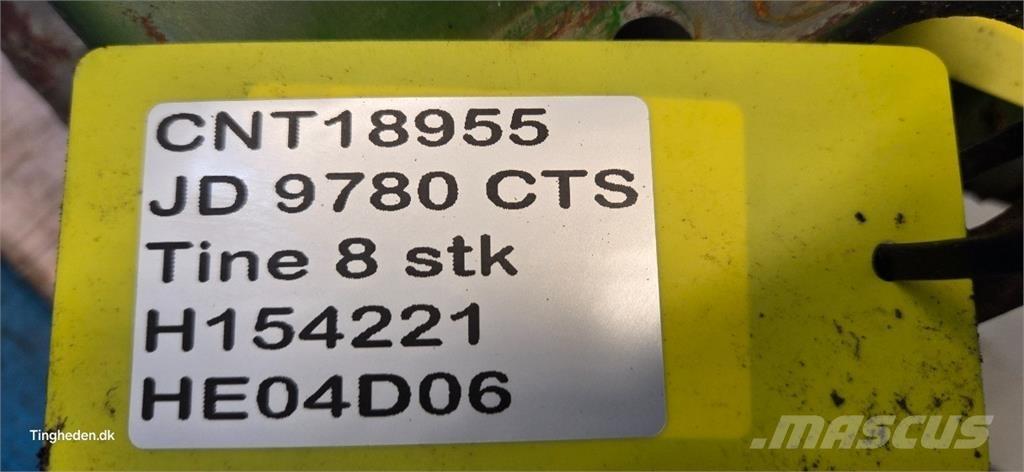 John Deere 9780 聯合收穫機配件