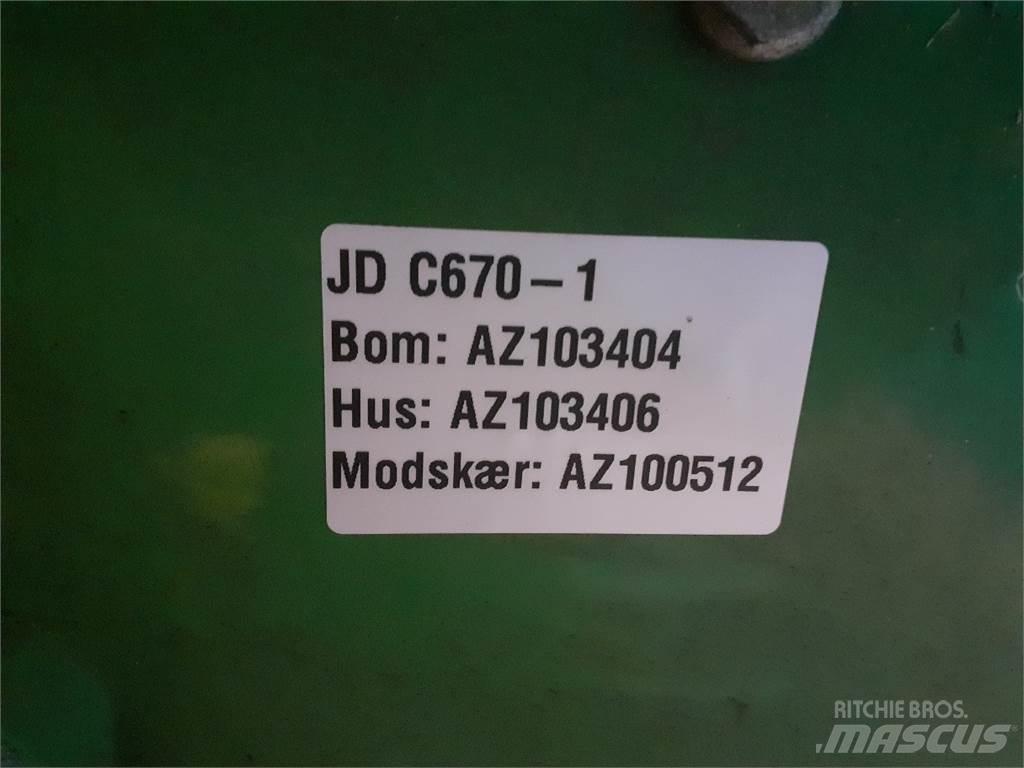 John Deere C670 聯合收穫機配件