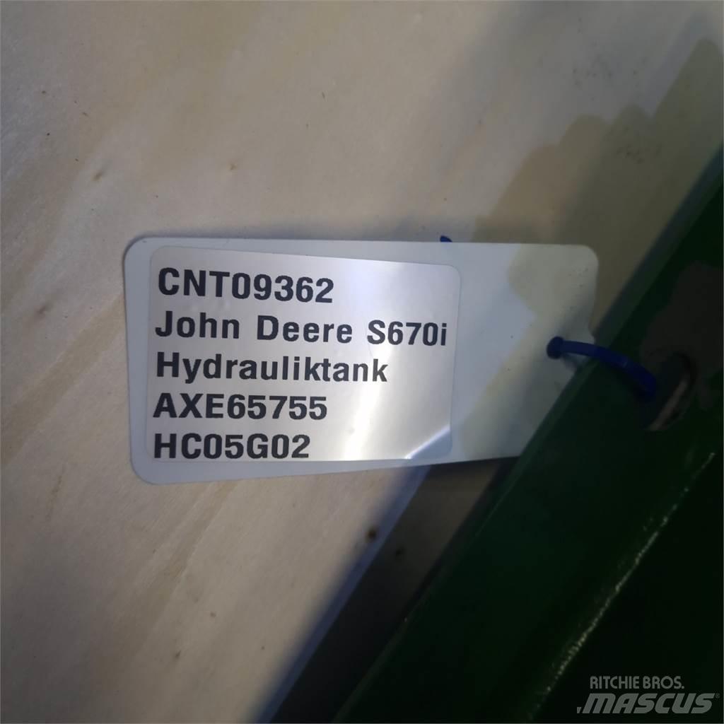 John Deere S670 油壓