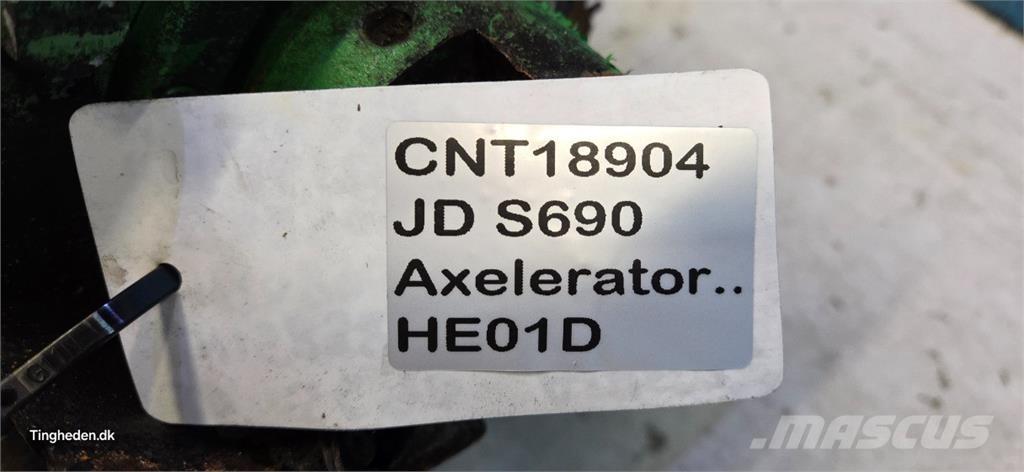 John Deere S690 聯合收穫機配件