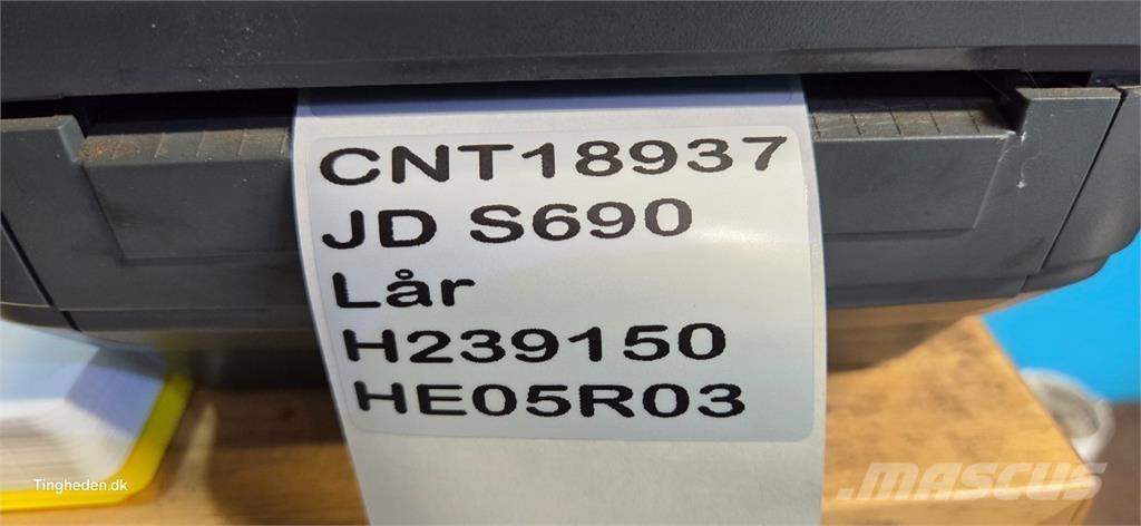 John Deere S690 聯合收穫機配件