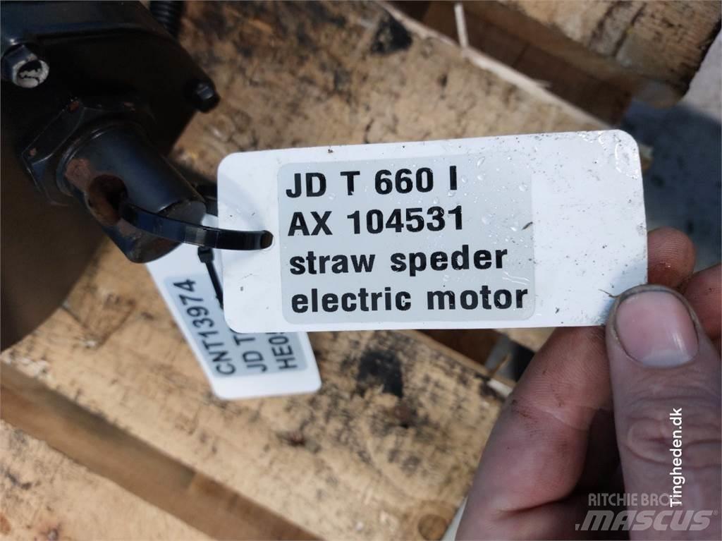 John Deere T660i 電子設備