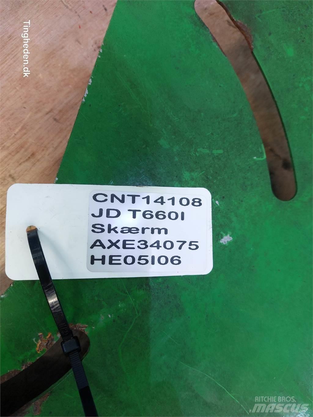 John Deere T660I 聯合收穫機配件
