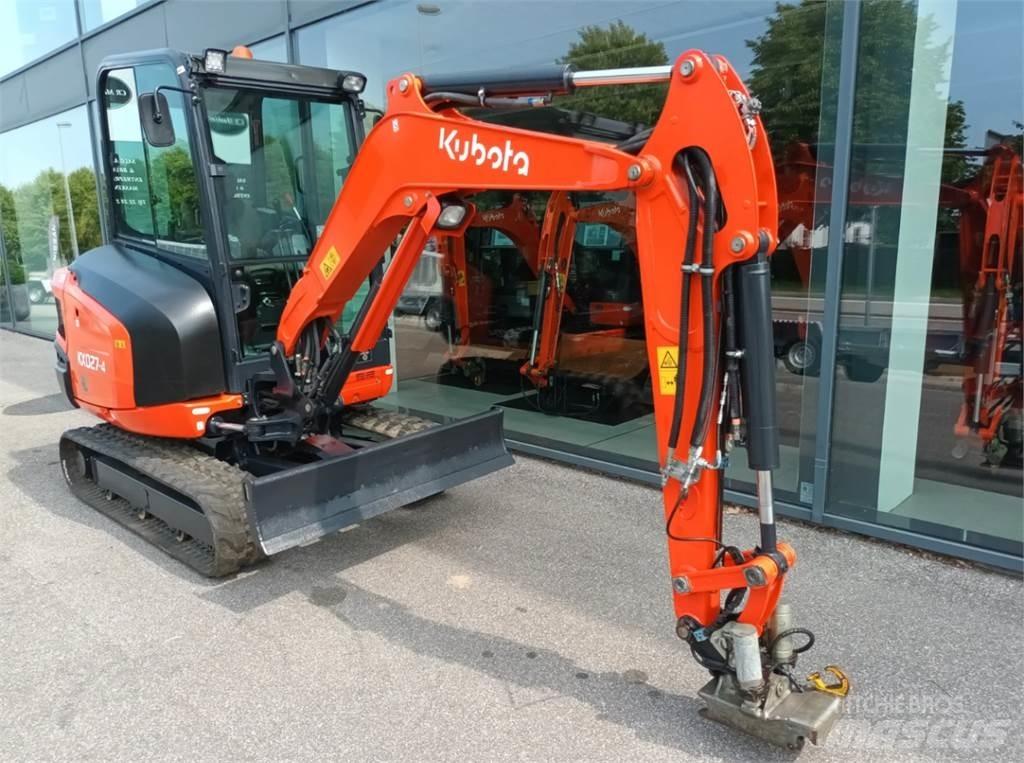 Kubota kx027-4 小型挖土機/掘鑿機<7t(小型挖掘機)