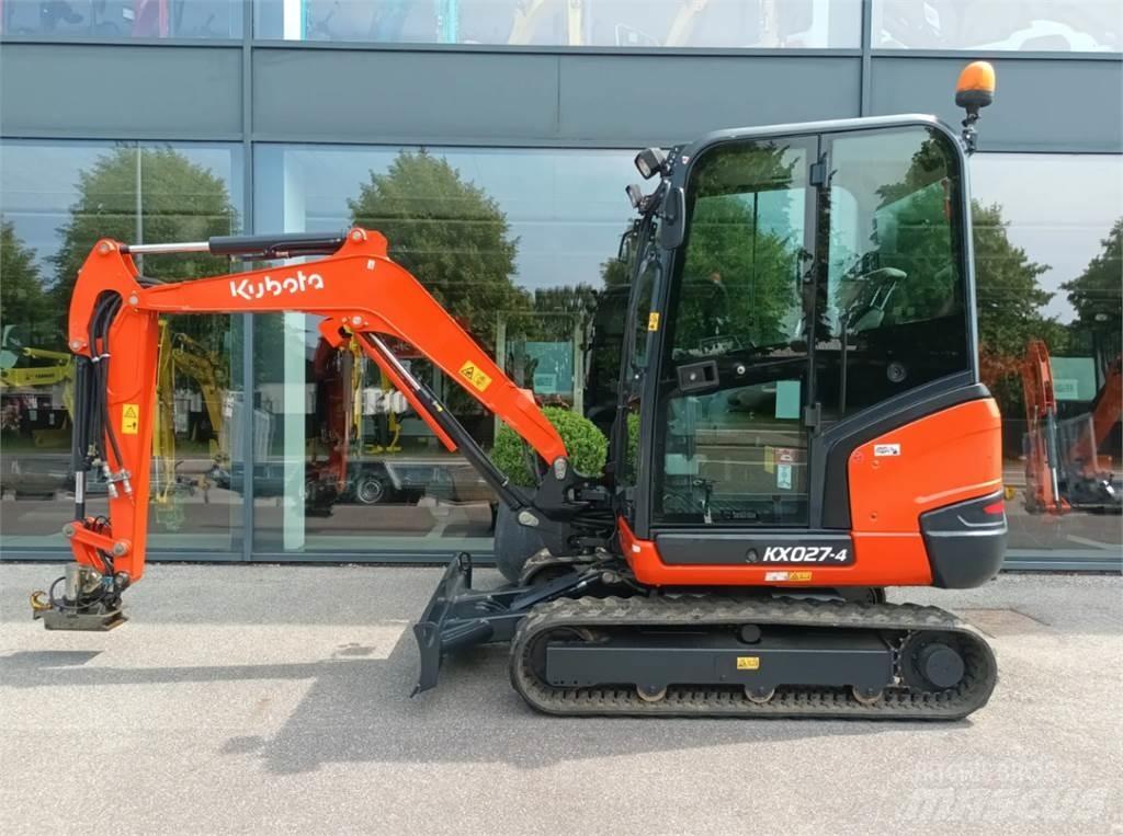 Kubota kx027-4 小型挖土機/掘鑿機<7t(小型挖掘機)
