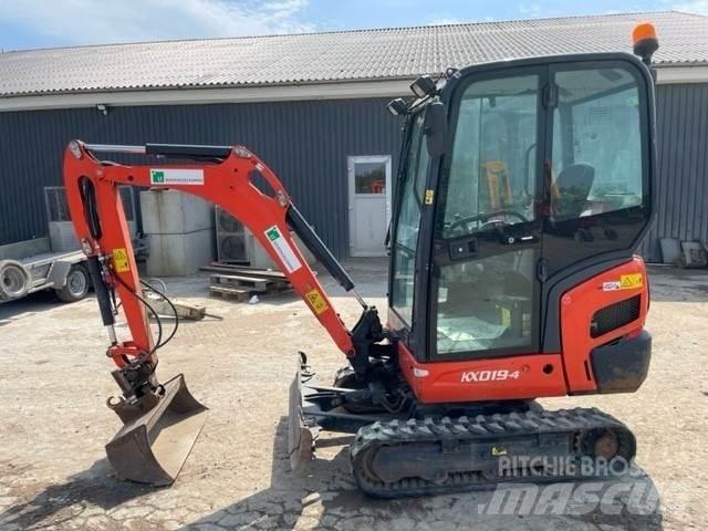 Kubota KX19-4 小型挖土機/掘鑿機<7t(小型挖掘機)