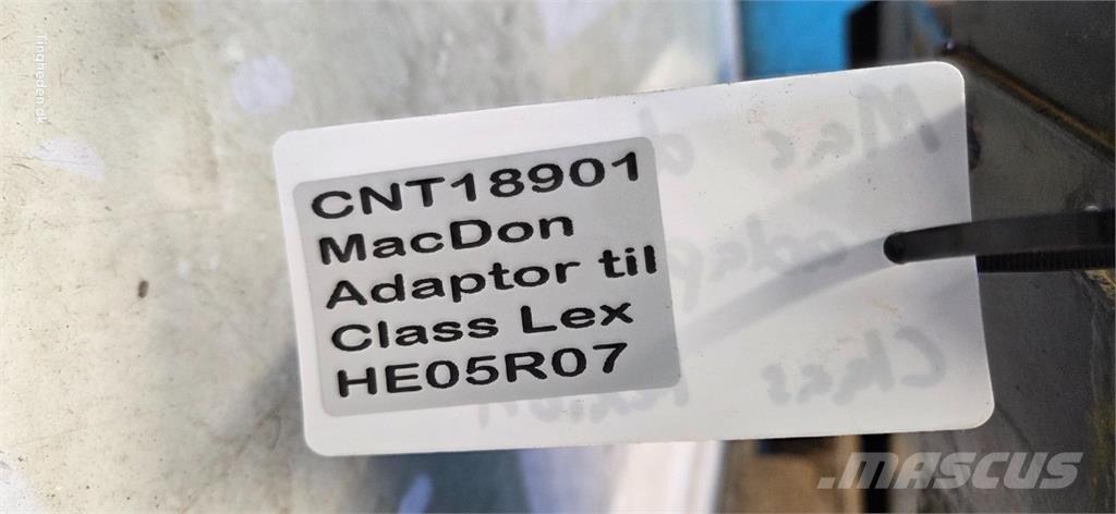 MacDon  聯合收穫機配件