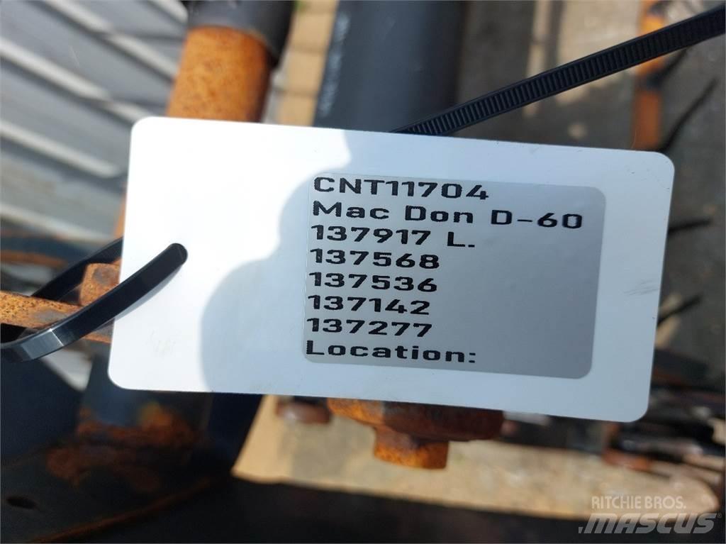 MacDon D60 聯合收穫機配件