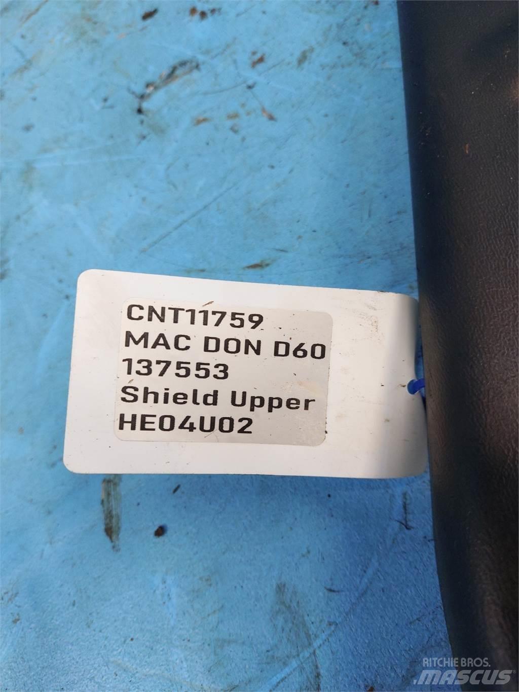 MacDon D60 聯合收穫機配件