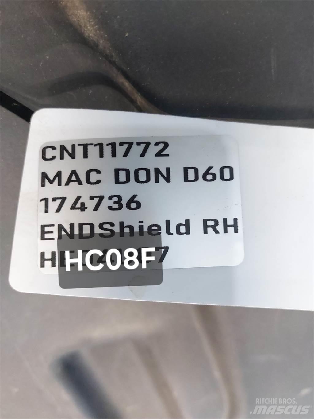 MacDon D60 聯合收穫機配件