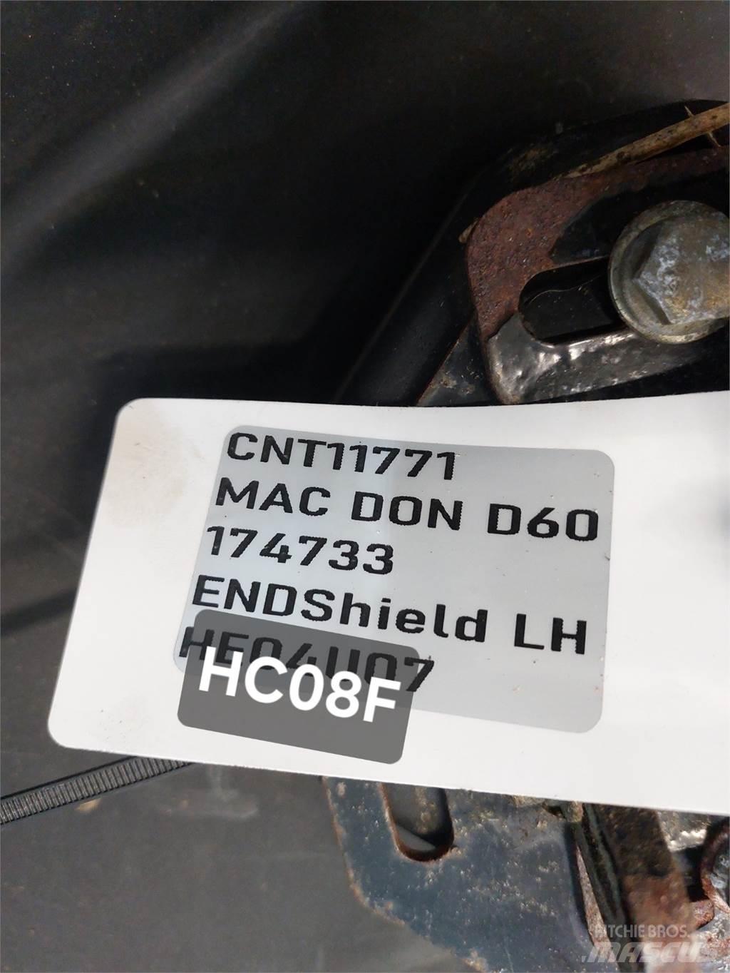 MacDon D60 聯合收穫機配件