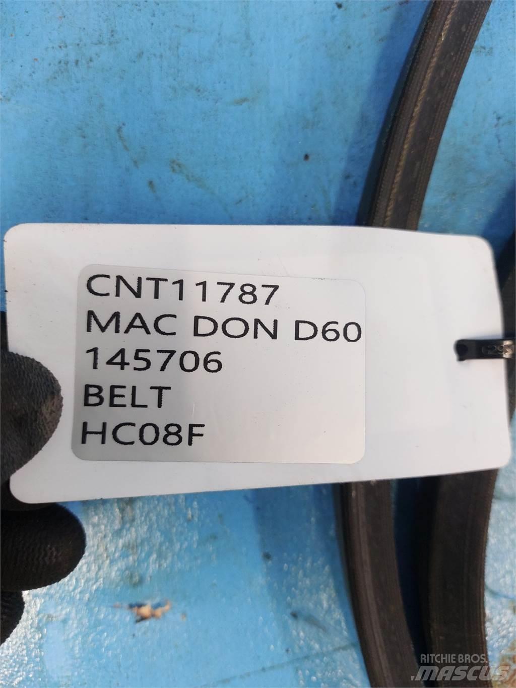 MacDon D60 聯合收穫機配件