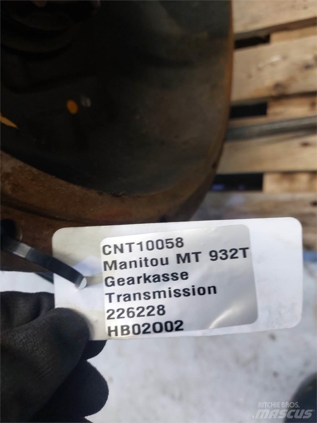 Manitou MT 932 傳動裝置