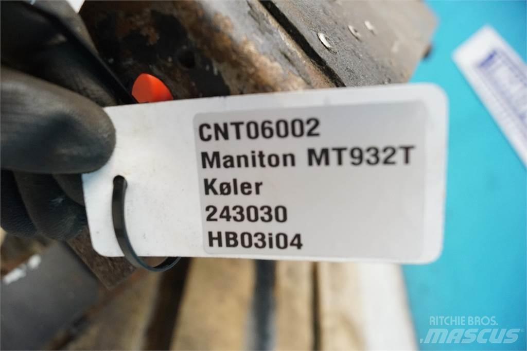 Manitou MT 932T 散熱器/水箱