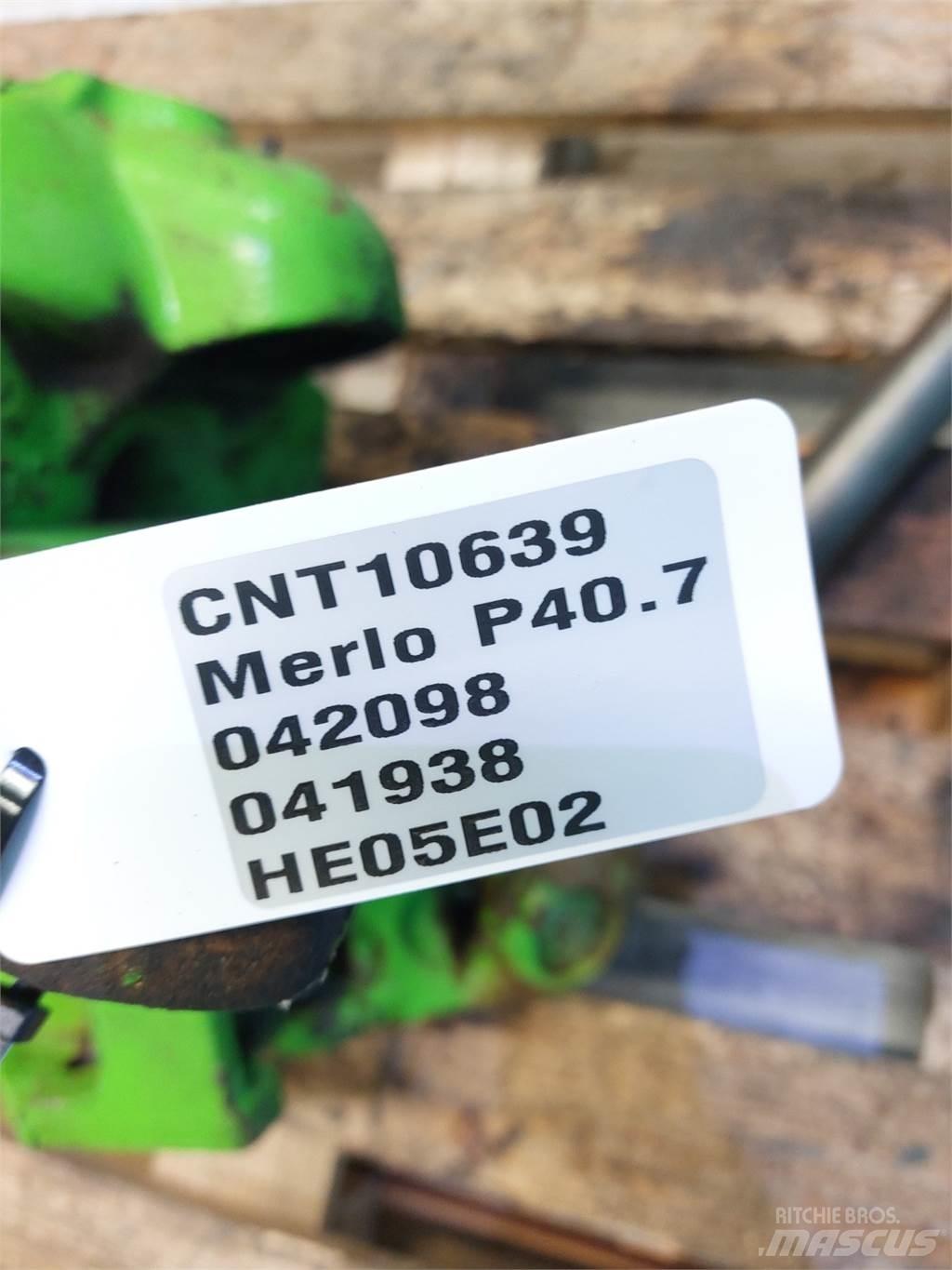 Merlo P40.7 軸