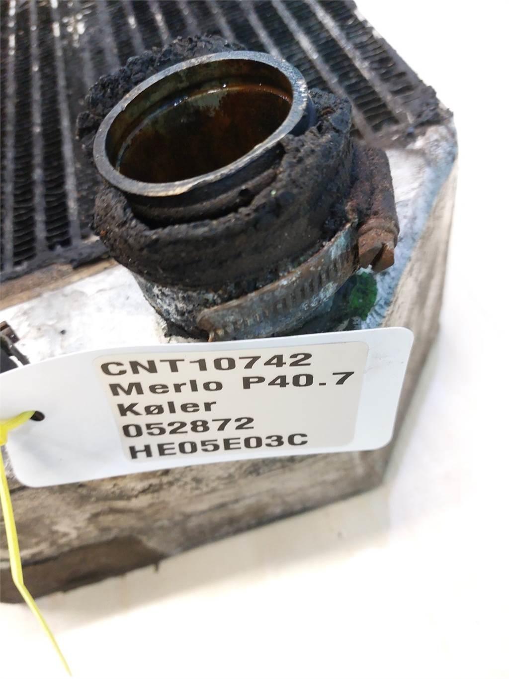 Merlo P40.7 散熱器/水箱
