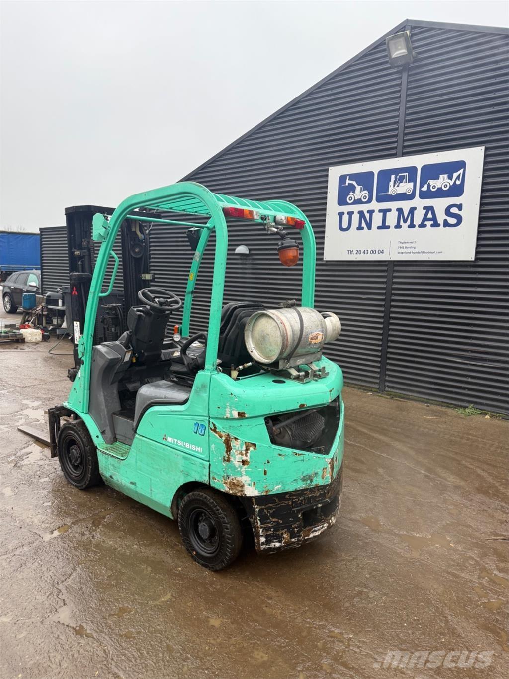 Mitsubishi FG18 液化石油氣LPG卡車