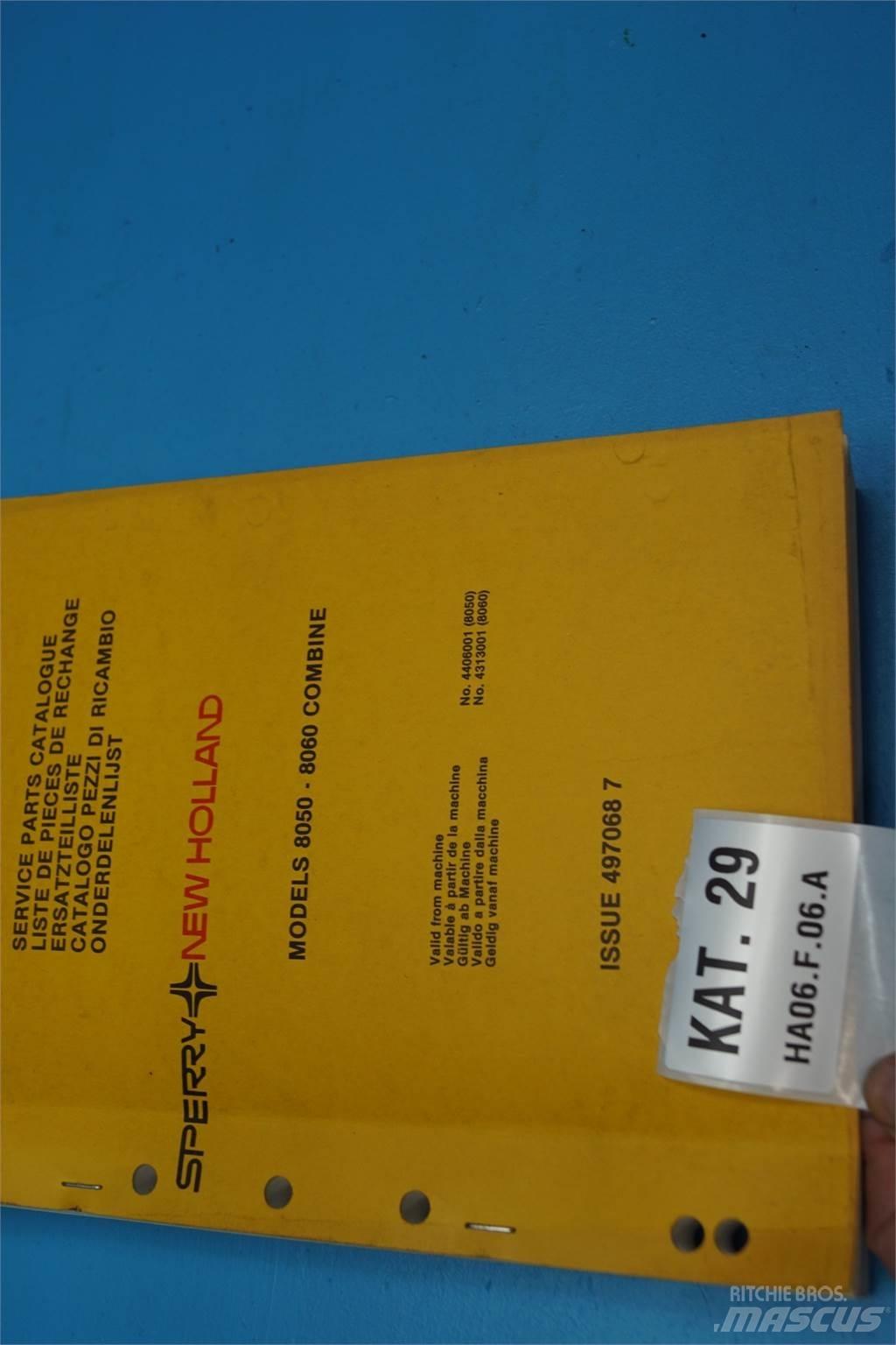 New Holland 8050 其他農業機械
