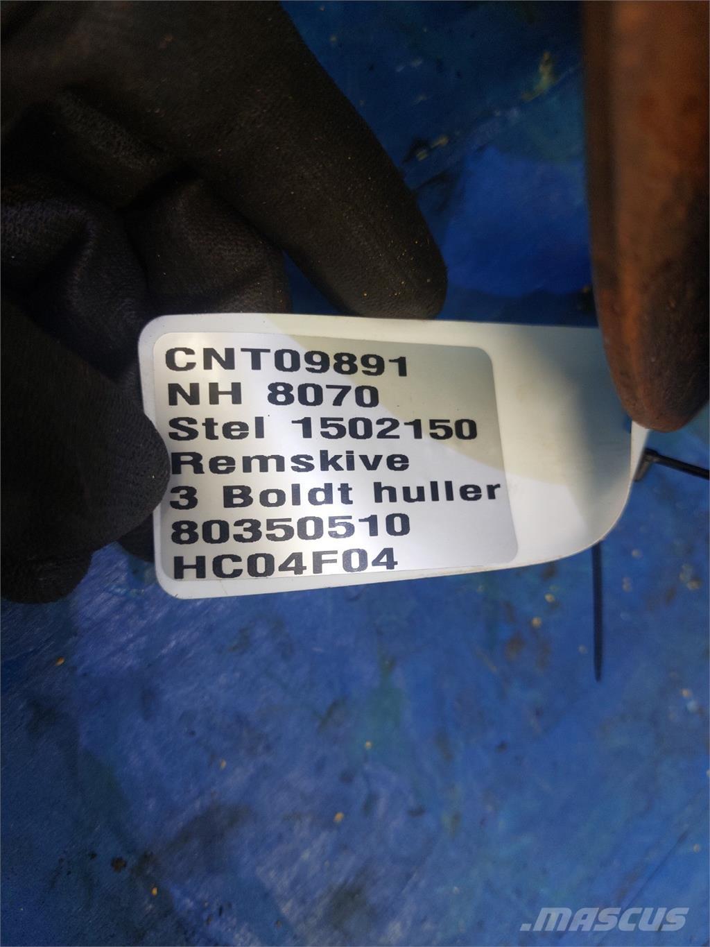 New Holland 8070 聯合收穫機配件