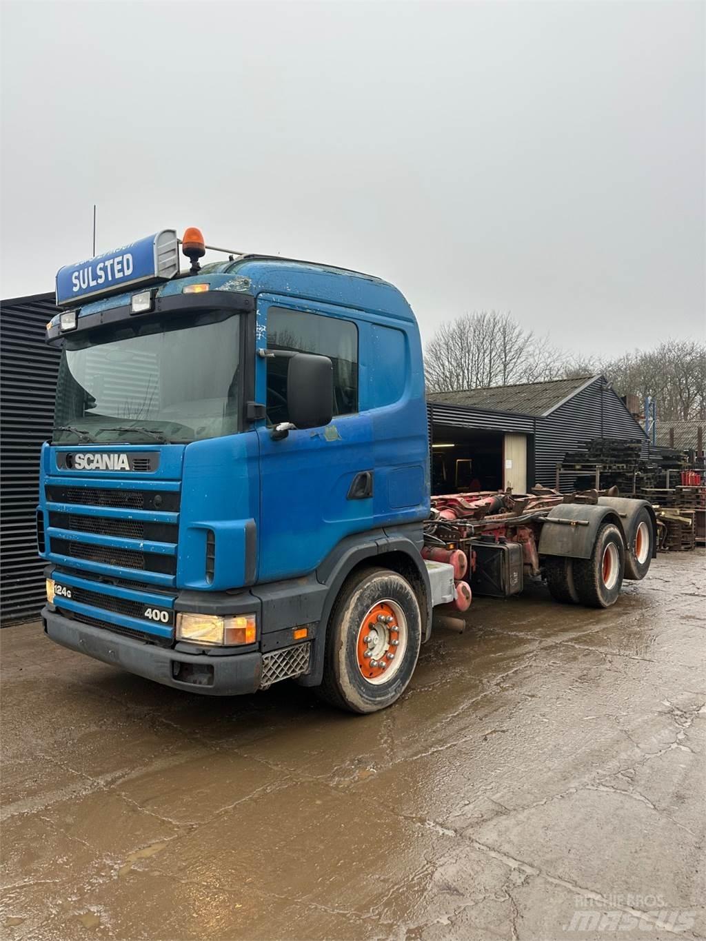 Scania 124 吊鉤式起重車