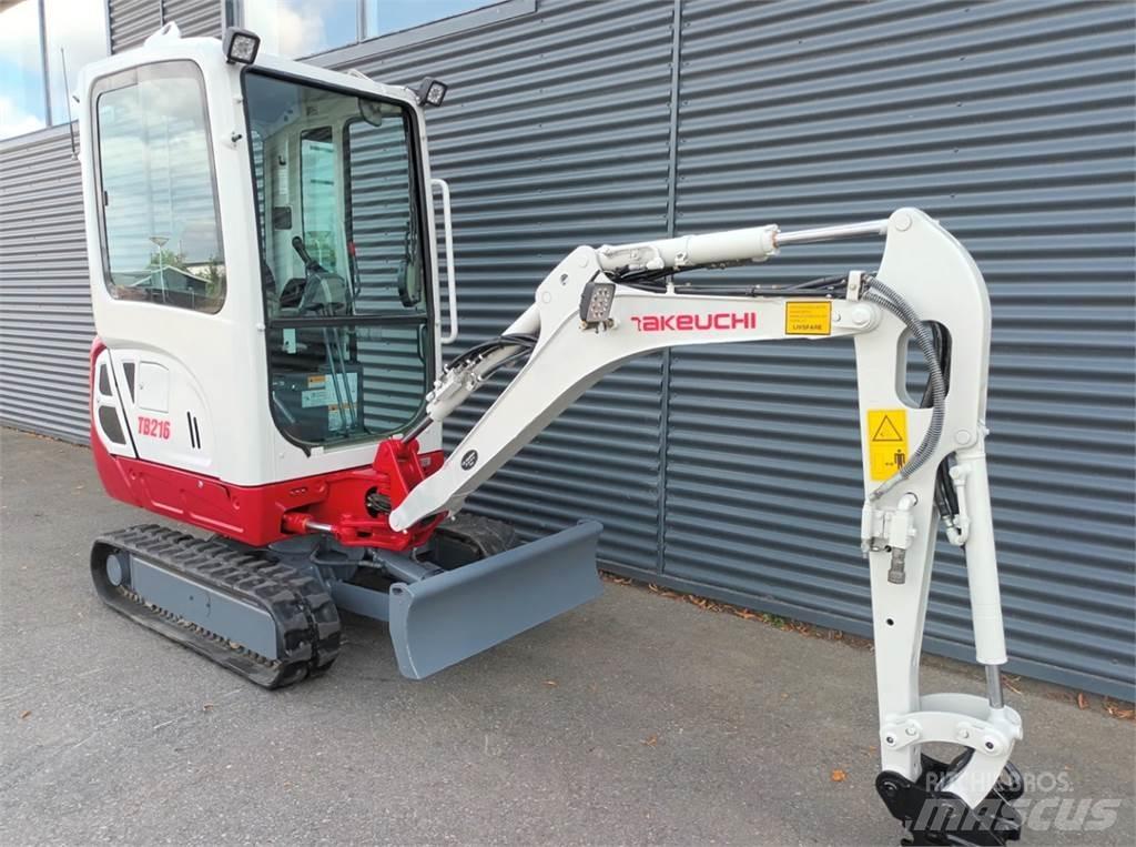 Takeuchi tb216 小型挖土機/掘鑿機<7t(小型挖掘機)