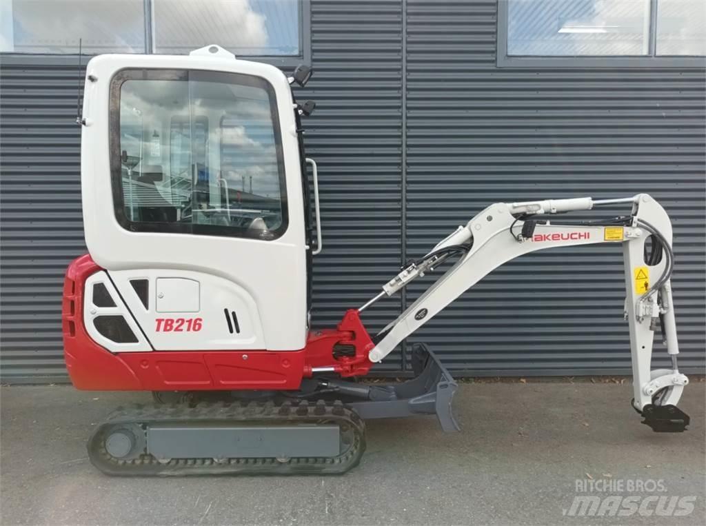 Takeuchi tb216 小型挖土機/掘鑿機<7t(小型挖掘機)