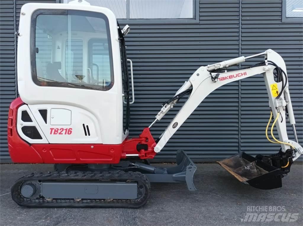 Takeuchi tb216 小型挖土機/掘鑿機<7t(小型挖掘機)