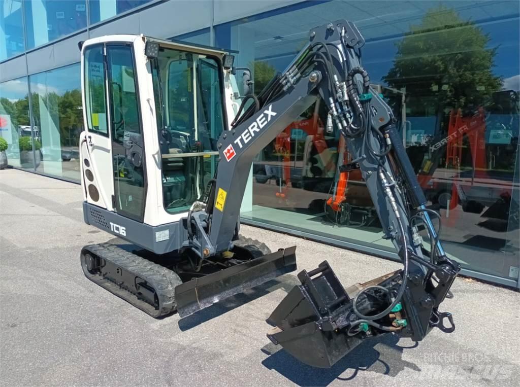 Terex tc16 小型挖土機/掘鑿機<7t(小型挖掘機)