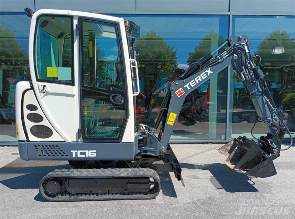 Terex tc16 小型挖土機/掘鑿機<7t(小型挖掘機)