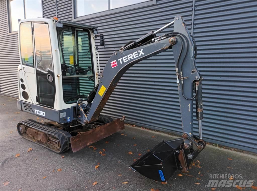 Terex tc20 小型挖土機/掘鑿機<7t(小型挖掘機)